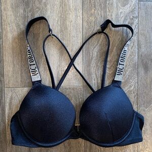 Victoria Secret- Rhinestone bombshell bikini top | Size 32A NWOT
